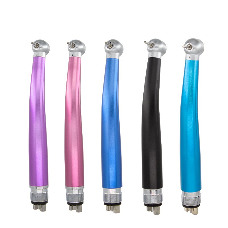 MAX Style Color Push Button High Speed Dental Handpiece Aluminium Alloy Body