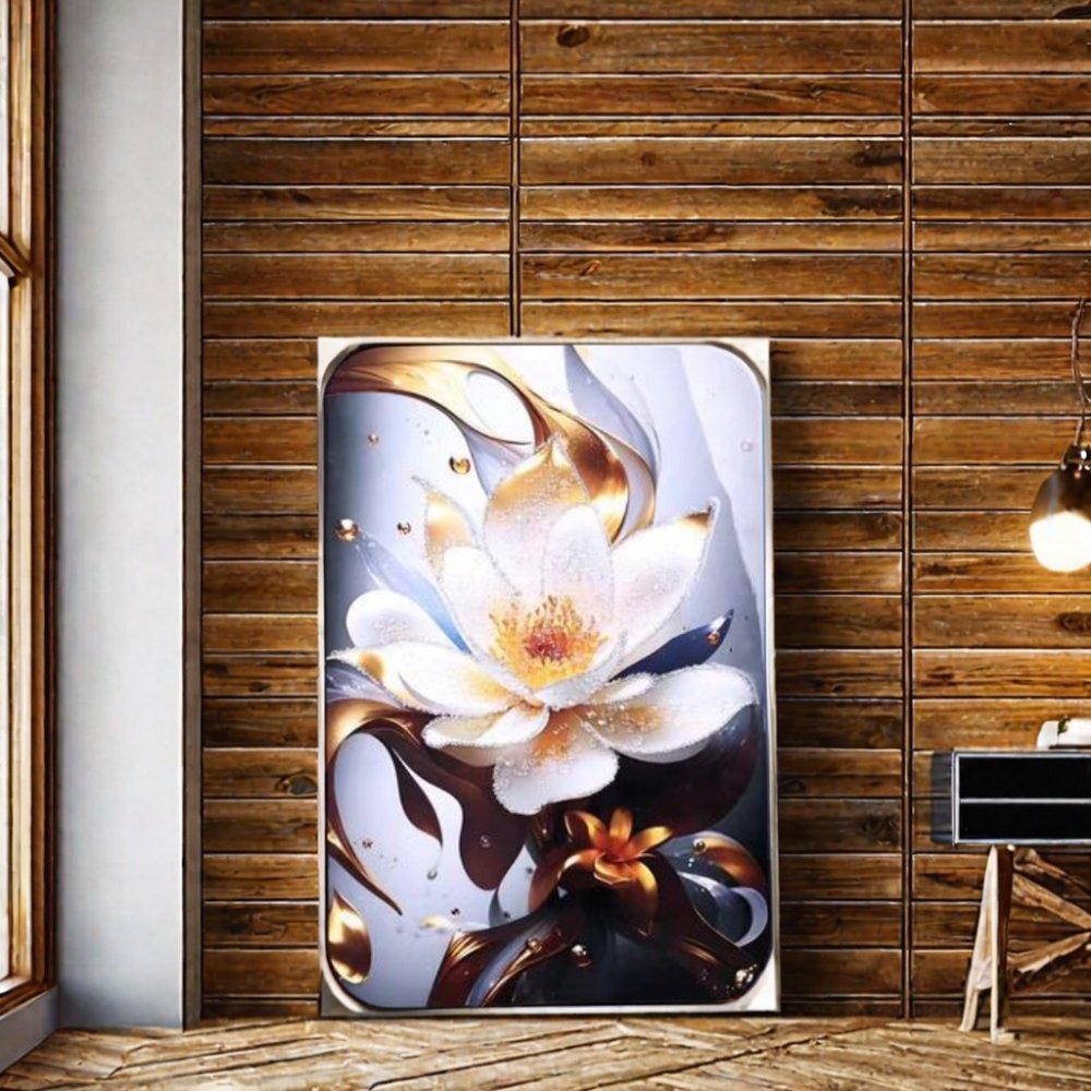 Elegant Venetian Style Crystal Diamond Paintings for Living Room Bedroom Corridor Wall Decor Entrance Mural