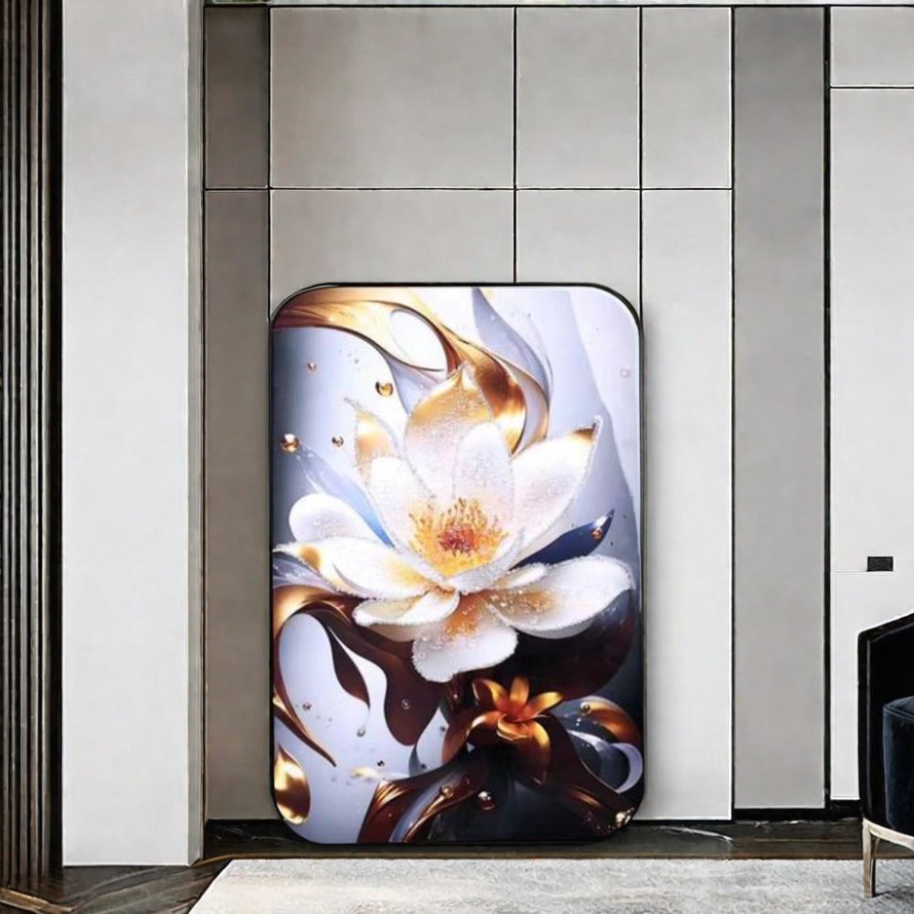 Elegant Venetian Style Crystal Diamond Paintings for Living Room Bedroom Corridor Wall Decor Entrance Mural