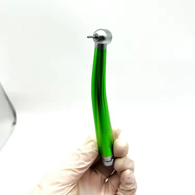 Colorful Dental high-speed handpiece push button handpiece Water Spray air rotor Turbine with 2/4 holes