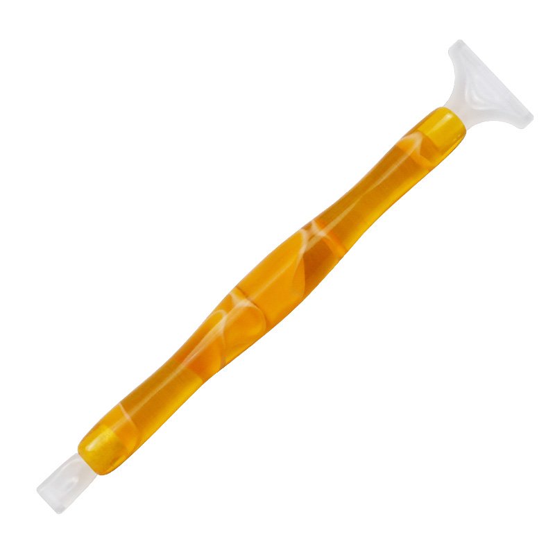 Diamond Painting Pen Kit, Handmade Resin 5D Diamond Painting Pen for Diamond Art and Nail Art, with 5 Drill Pen Picking Heads