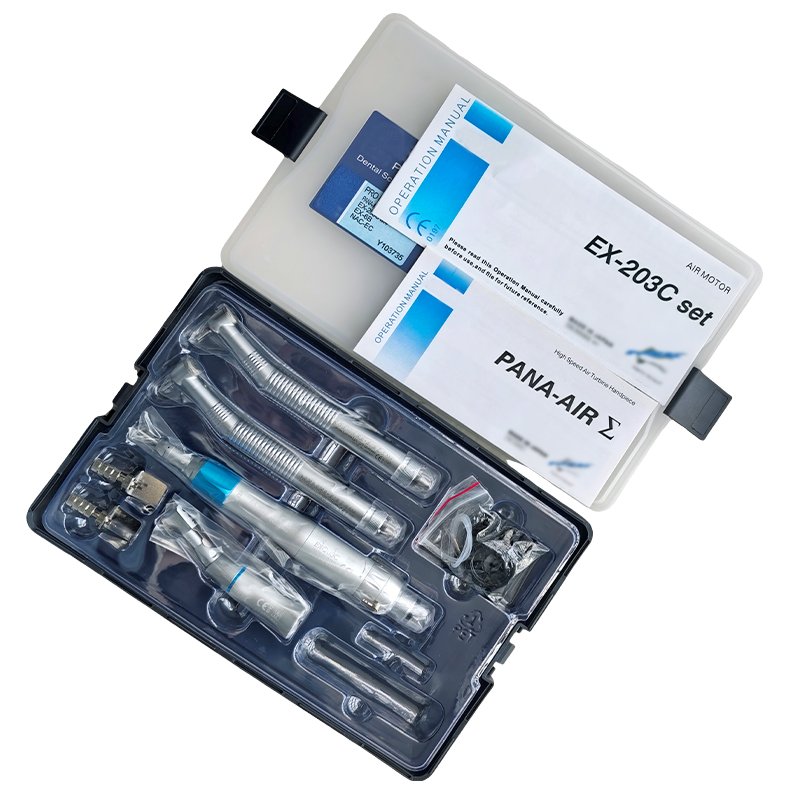 Ex-203c Electric Handpiece Set Dental Equipment Supplier Led Dental Handpiece kit