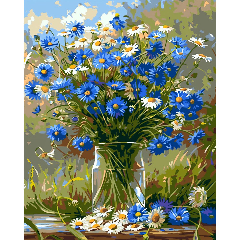 5d New Flower Shine Diamond Painting DIY Home Decoration Diamond Craft