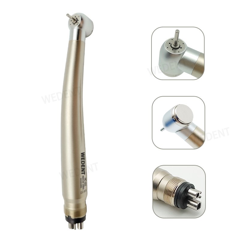 WEDENT Dental Equipments 2-hole 4-hole High Speed Dental Turbine Best Price Air-driven Standard Dental Handpiece