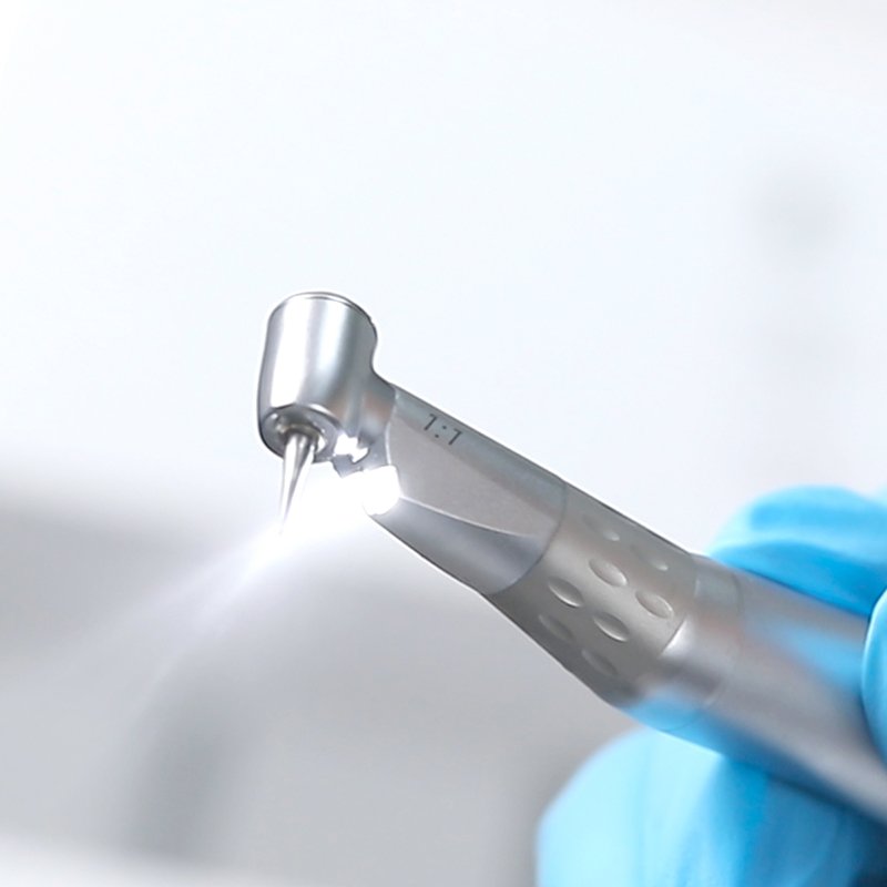 High Quality Azdent Dental 1:1 LED Contra Angle Dental Contra-angle LED