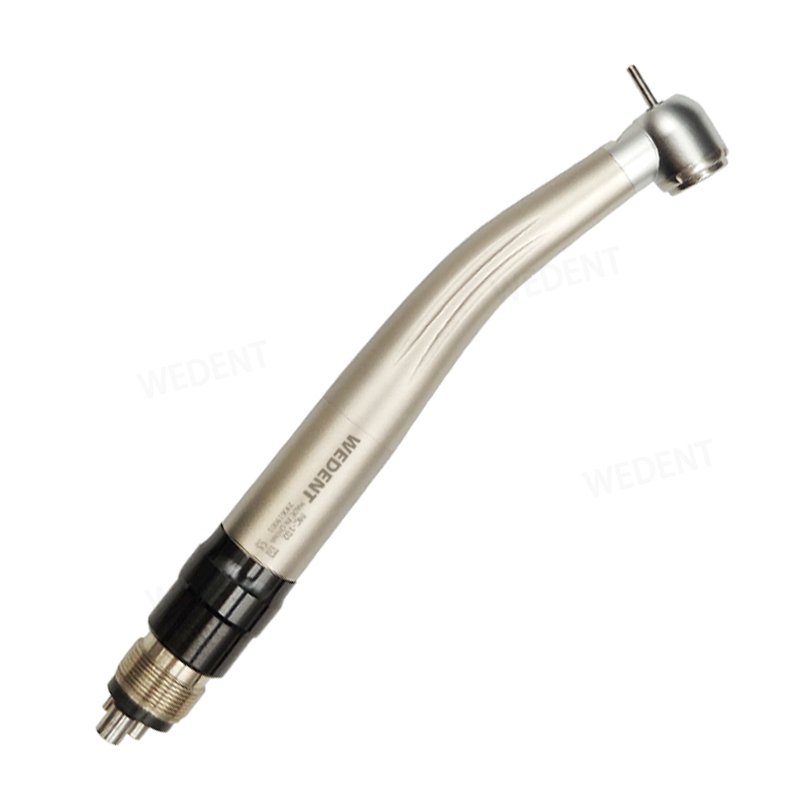WEDENT Dental 2/4 Holes Push Button NSK-Coupling High Speed Dental Air-driven Handpiece with Open-type Cartridge