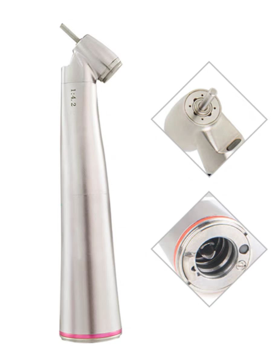 Optic Fiber Lab Dental Fg Burs 45 Degree Low Increasing 1:4.2 Speed Against Contra Angle Handpiece