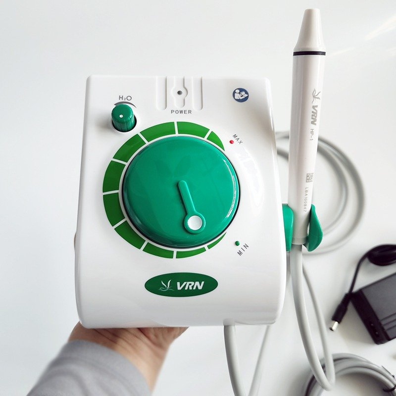 Portable Dental Equipment Vrn K08B Professional Dental Ultrasonic Scaler with Sealed Handpiece Vet Dog Cat Teething Cleaner