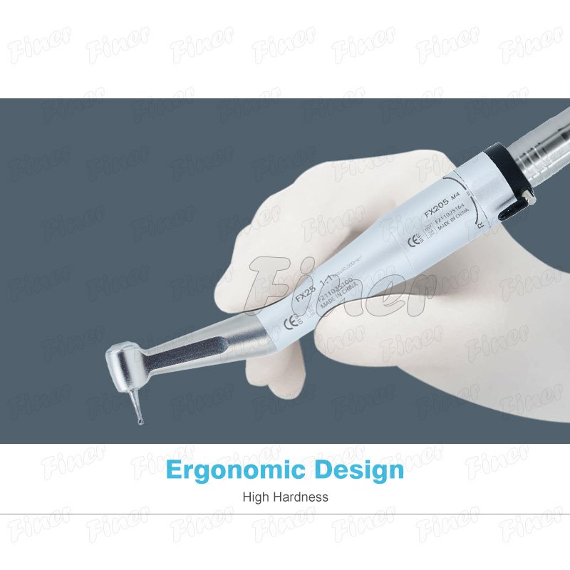 Low speed e-type portable burable bearings dental handpiece contra angle