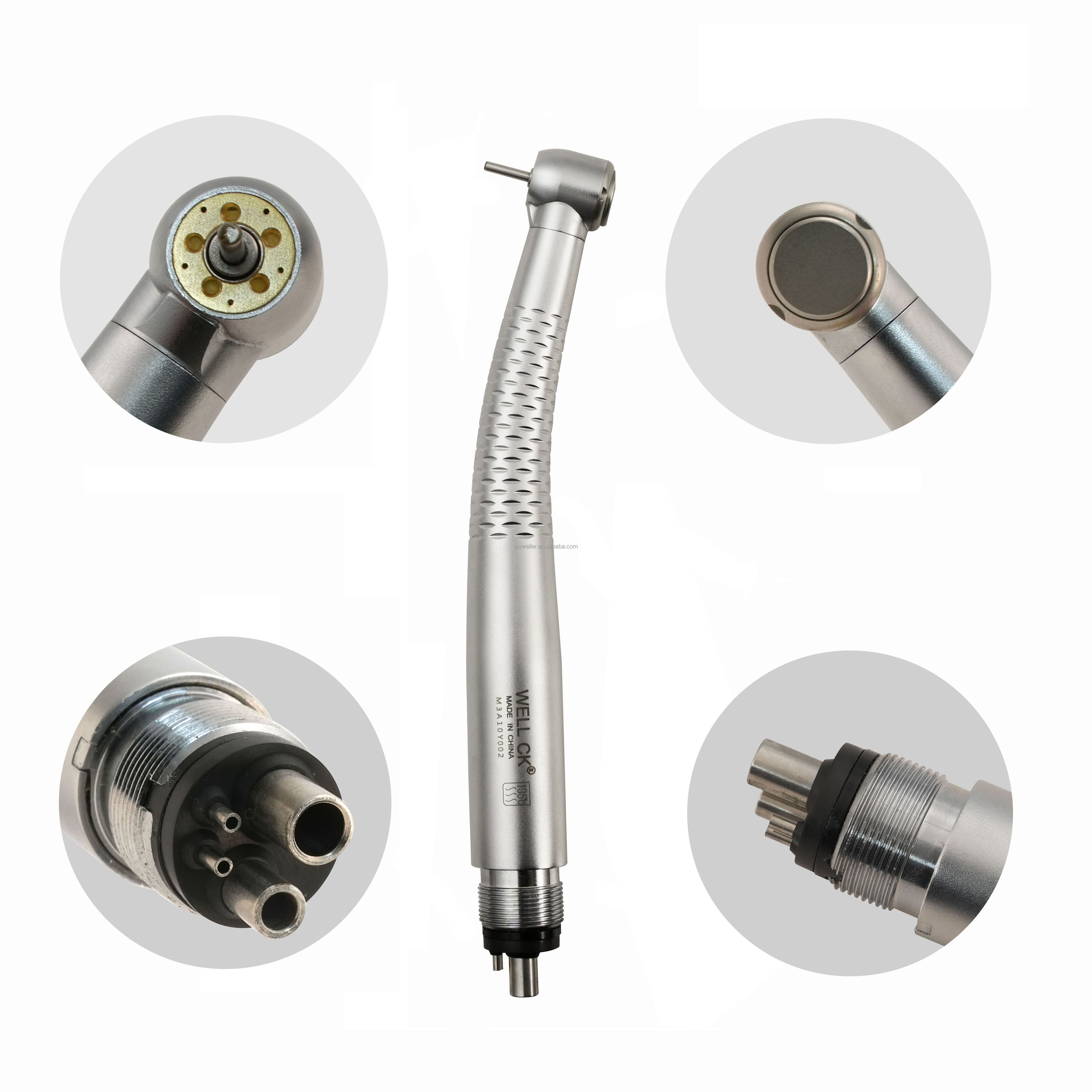 Weller 0.25-0.30Mkpa High Speed Dental Handpiece Press Type Dental Implant Handpiece