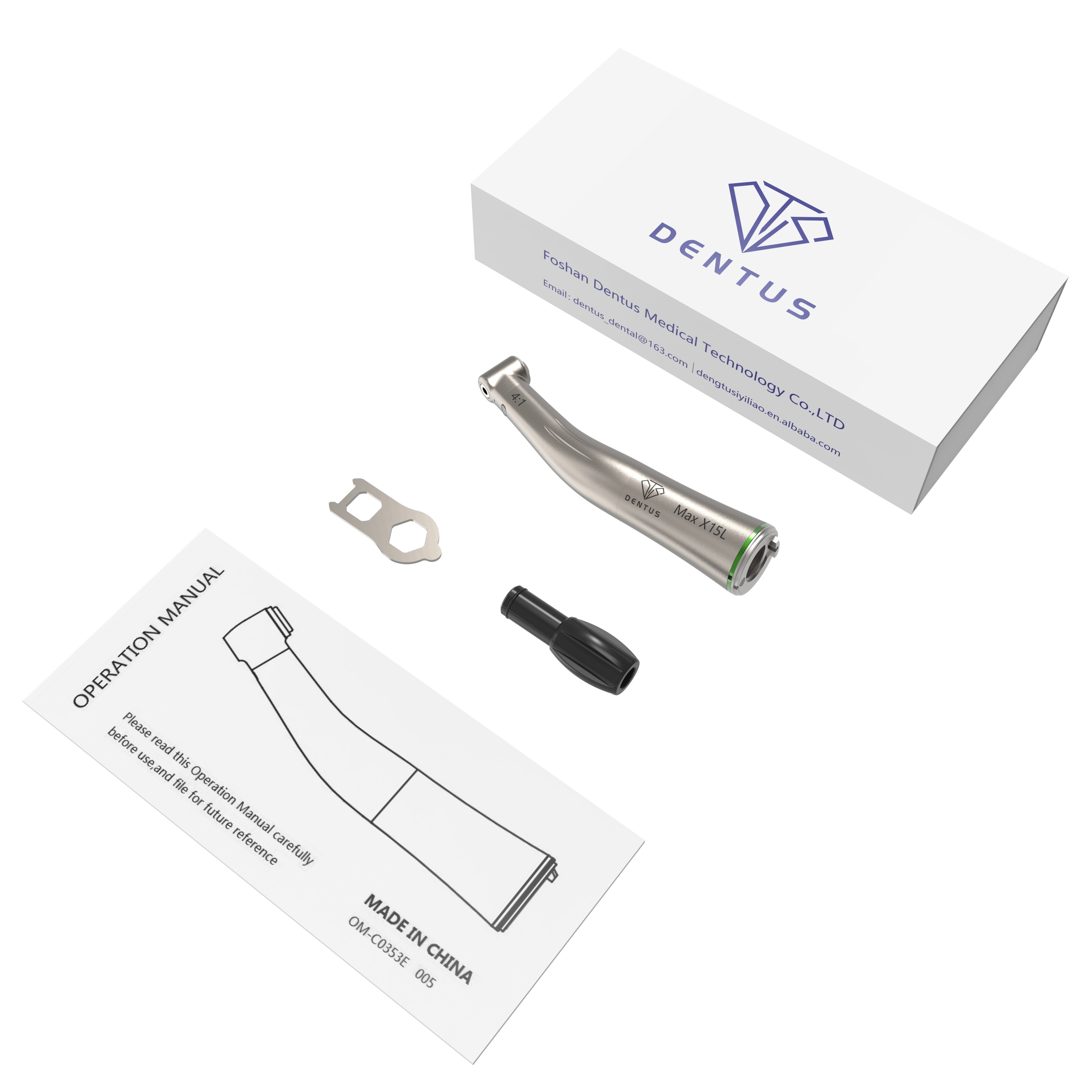 Source factory direct sales international standard dental handpiece X15L low-speed dental handpiece for dental restoration