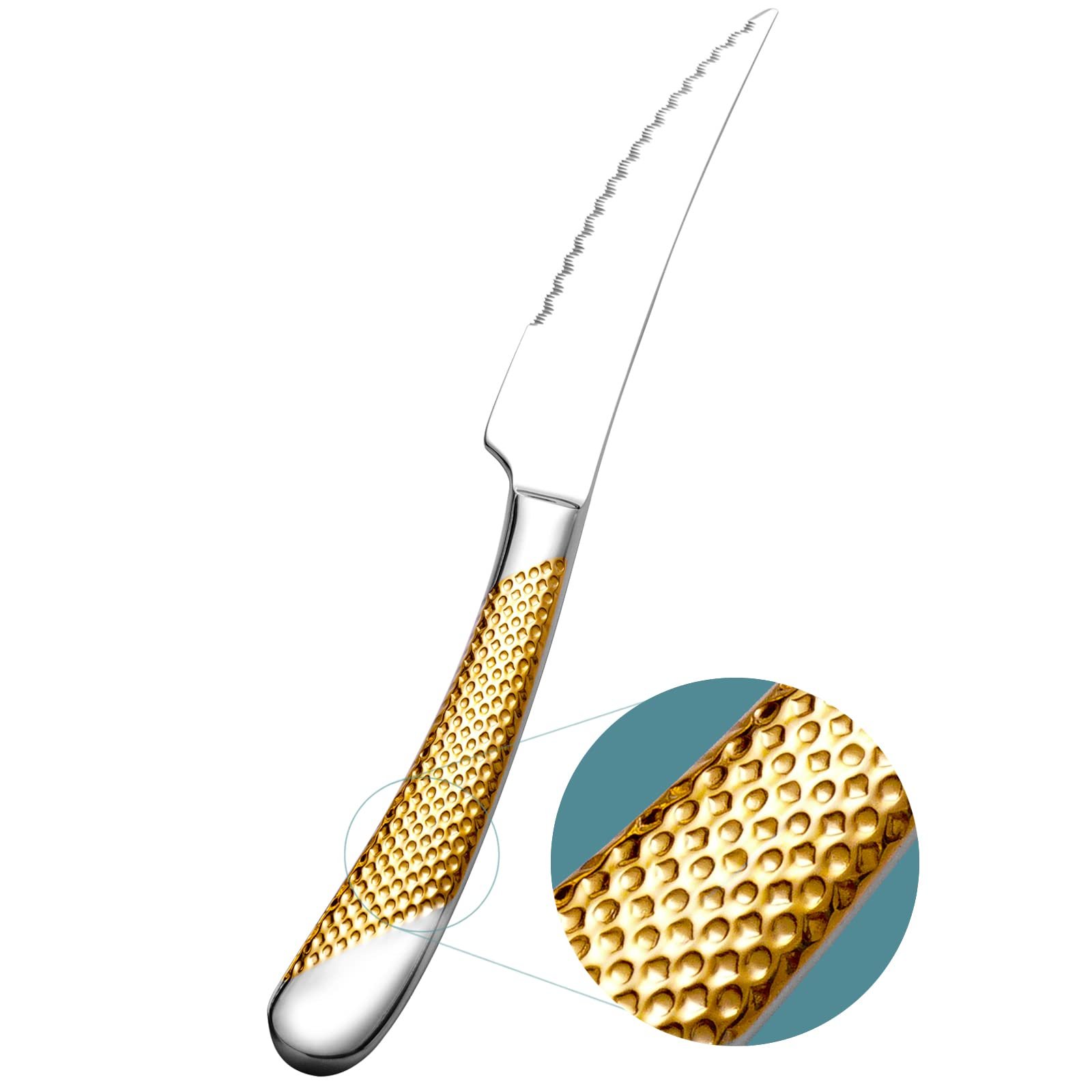 Morden Style Wedding Set Hair Fork Coffee Spoons Stainless And Gold Metal Cutlery