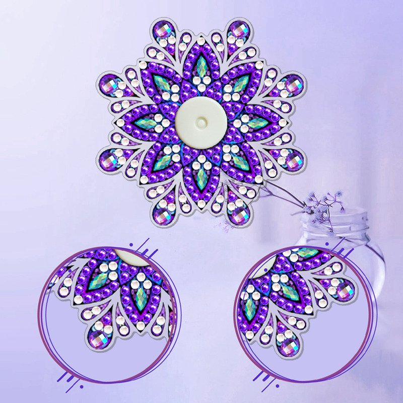 New 5D crystal DIY diamond painting rhinestone handmade DIY educational toy fingertip gyroscope as an educational game