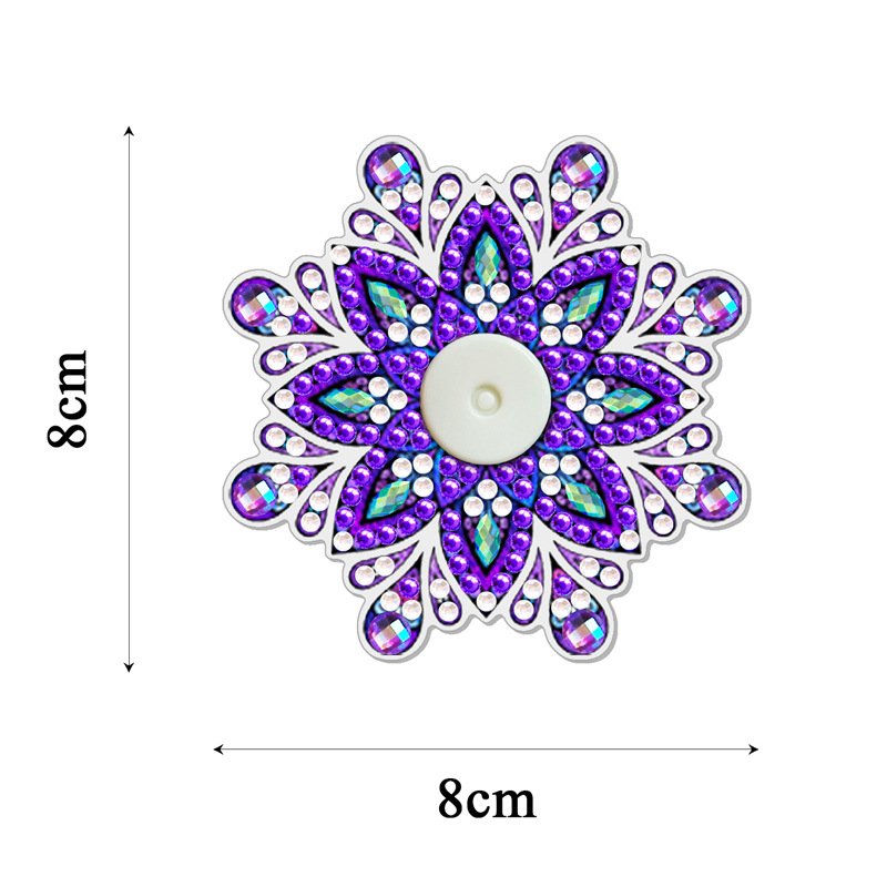 New 5D crystal DIY diamond painting rhinestone handmade DIY educational toy fingertip gyroscope as an educational game
