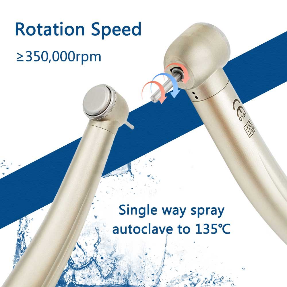 1Pcs NSKs Style Dental High Speed Handpiece Air Turbine Push Button PANA Max 2 M4 B2 Oral Therapy Equipments Dentistry Lab Tools