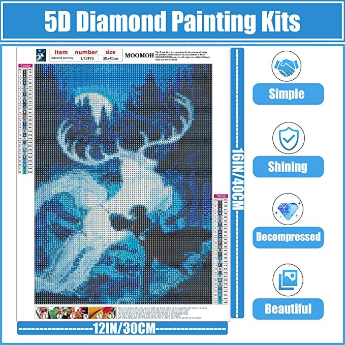 Custom Full Drill Rhinestones Diy Canvas Shiny Diamond Beads Paintings