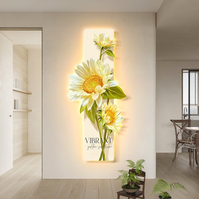Abstract figures living room mural simple hanging painting laser engraving crystal porcelain wall art home decorative painting