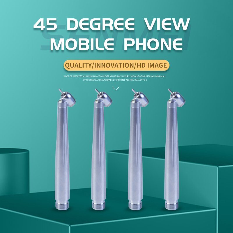 Wholesale China Factory 45 Degree Dental Products With Led Light Dental High Speed Handpiece For Dentists