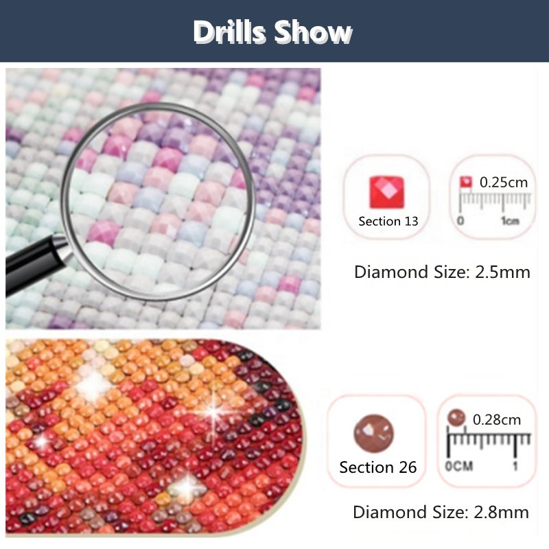 R-DP010 Canvas Paintings Diamond Embroidery Mosaic Wall Art Family Love Custom Diamond Painting Kit