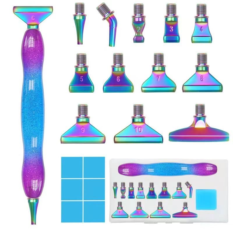 G-30 Handmade Art Tool Accessories Nail Stylus,Beautiful and Shining Resin Diamond Painting Pen Stylus