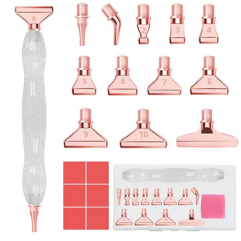 G-30 Handmade Art Tool Accessories Nail Stylus,Beautiful and Shining Resin Diamond Painting Pen Stylus