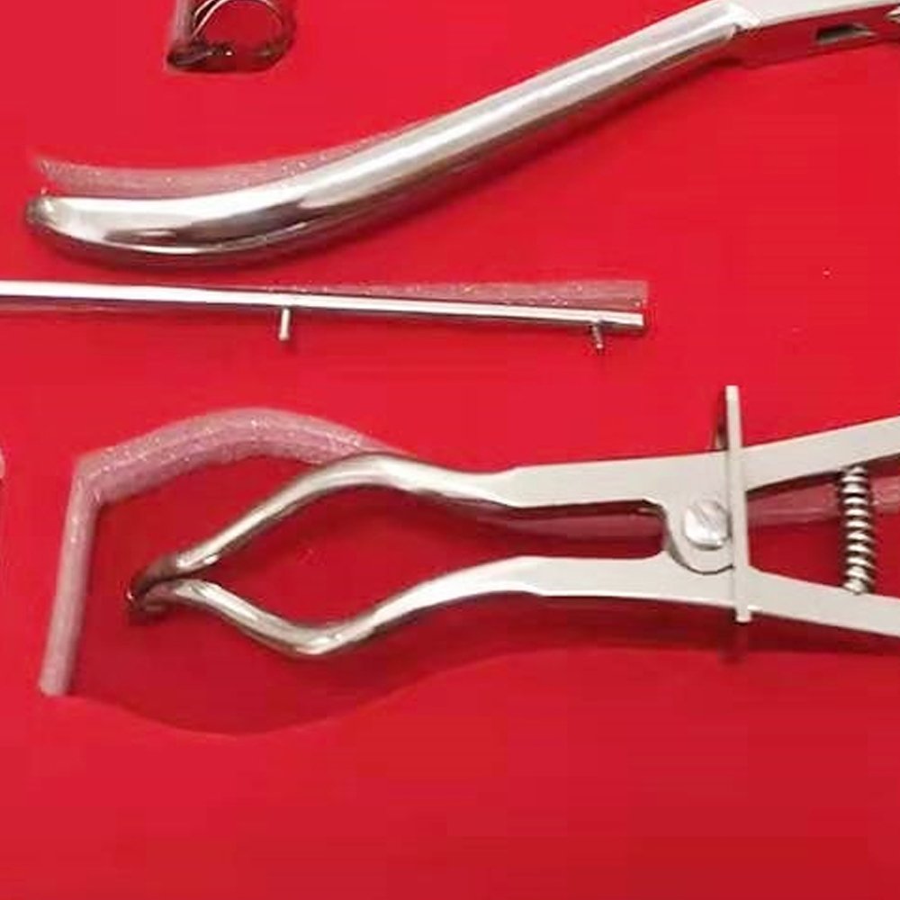 OEM Dental Rubber Dam Kit Dental Surgical Instruments Dental Rubber Dam Kit Ainsworth Brewer Winged Rubber Dam Clamps Forceps
