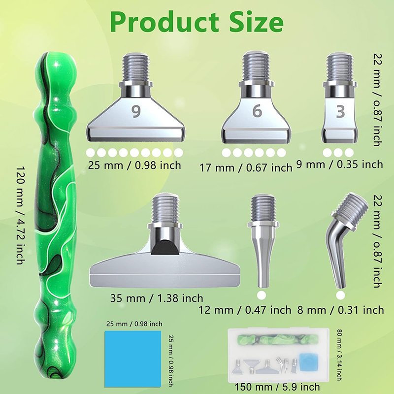 Modern DIY Diamond Painting Resin Tool Dispensing Pen Wholesale Accessories for Wall Decoration round Tray for Home Use