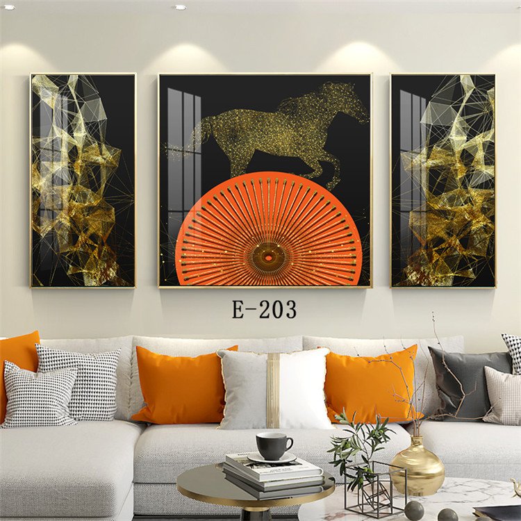 Fluid Abstract Art Frame Home Decoration Natural Landscape Wall Art Decoration Modern Light Luxury Wall Art Frame