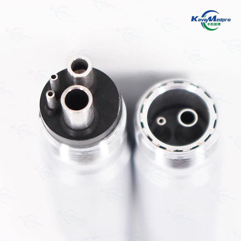 Factory wholesale Shadowless Dental E-Generator 5 Ring LED Push Button High Speed Handpiece For Dentist Equipment Dentistry