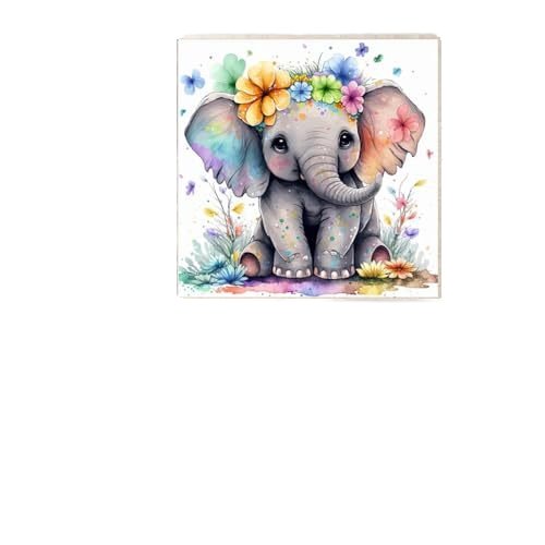 hot sale cute elephant diamond art painting round full drill diamond dots paintings kits diy crafts project kits