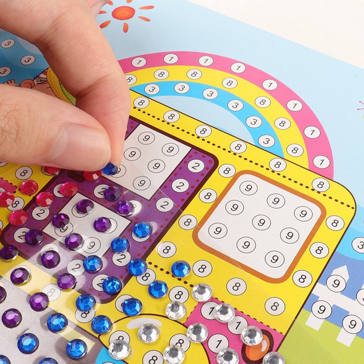 Create Your Own Magical Stickers Creativity for Kids Big Gem Diamond Painting Kit