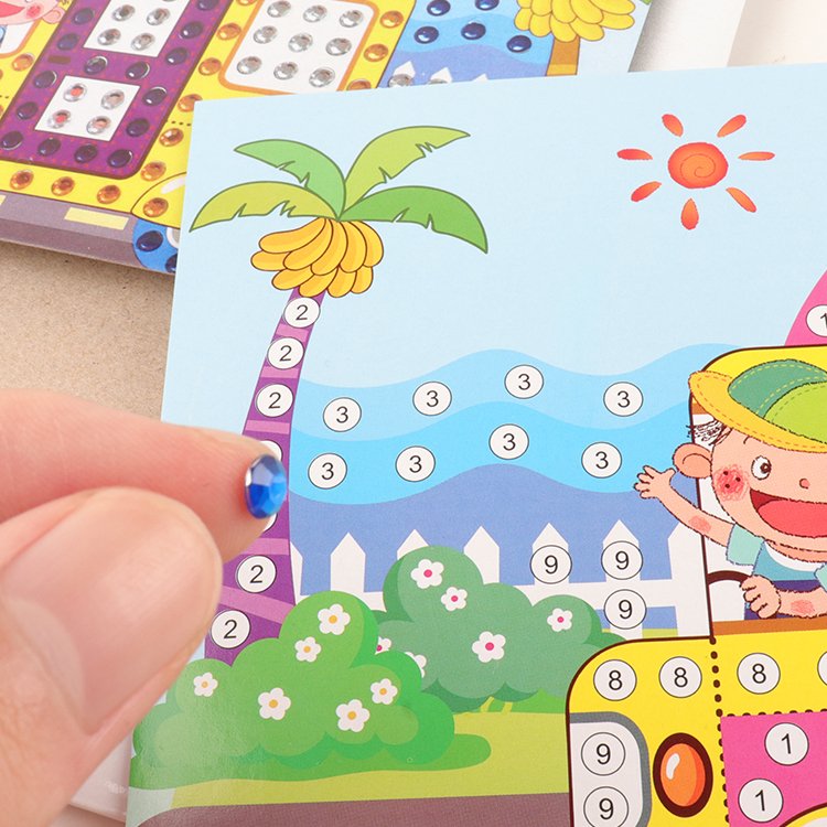 Create Your Own Magical Stickers Creativity for Kids Big Gem Diamond Painting Kit