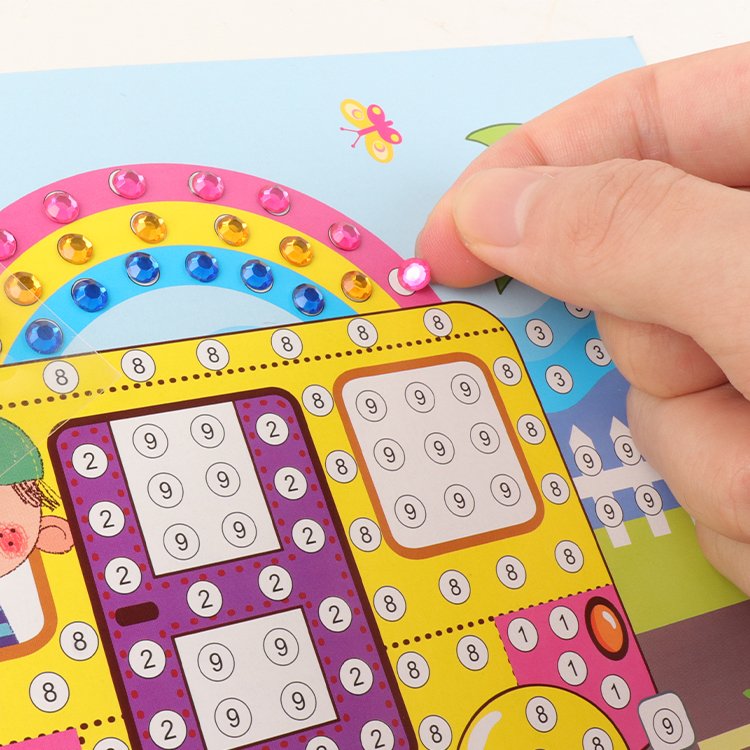 Create Your Own Magical Stickers Creativity for Kids Big Gem Diamond Painting Kit