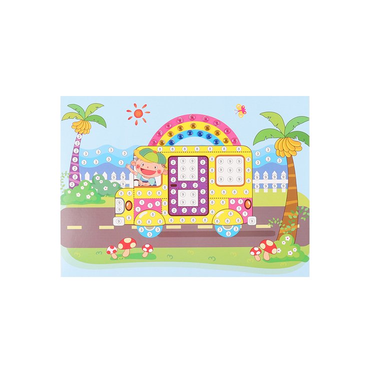 Create Your Own Magical Stickers Creativity for Kids Big Gem Diamond Painting Kit