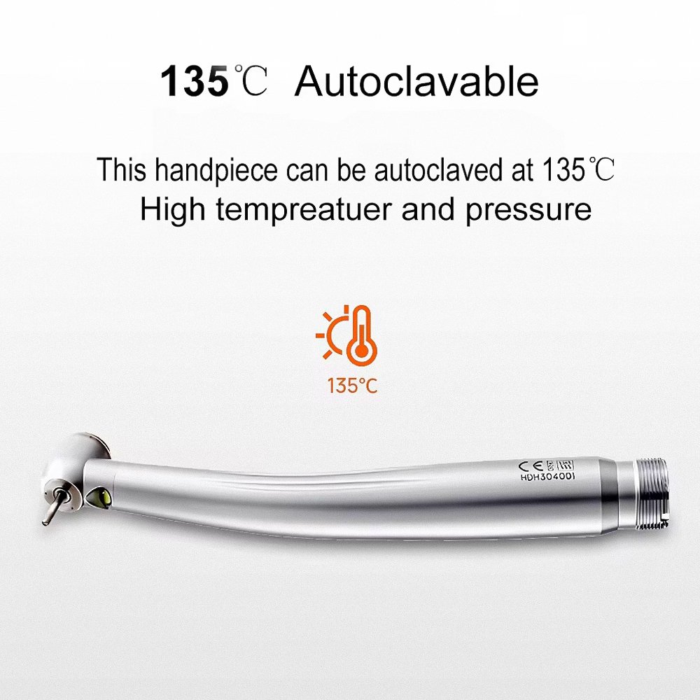 Dental LED Handpiece 4 holes 2 holes Pana Max Air Turbine Self-iluminated LED Push Button Dental High Speed Handpiece