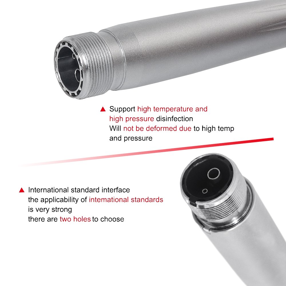 High Speed Handpiece Air Turbine Standard Head High Speed DentalHandpiece 2 Holes low noise Dental Instrument