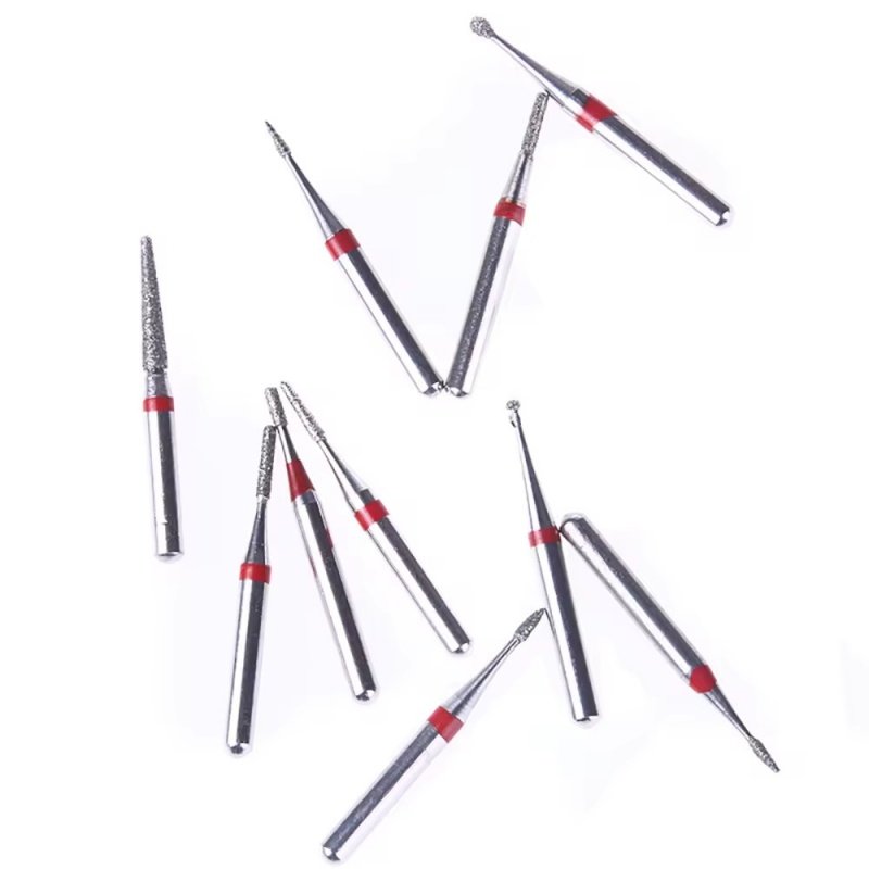 Dental factory dental children's teeth preparaton bur custom dental diamond burs stainless steel kiddies diamond burs