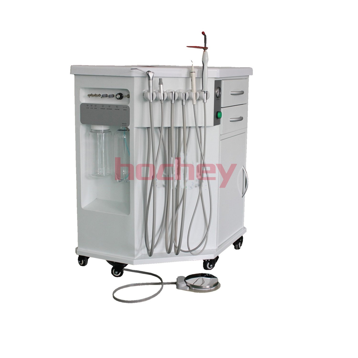 Hochey Medical Portable High Speed Handpiece Dentist Clinic Dental Unit Machine Suction Unit Scaler Unit