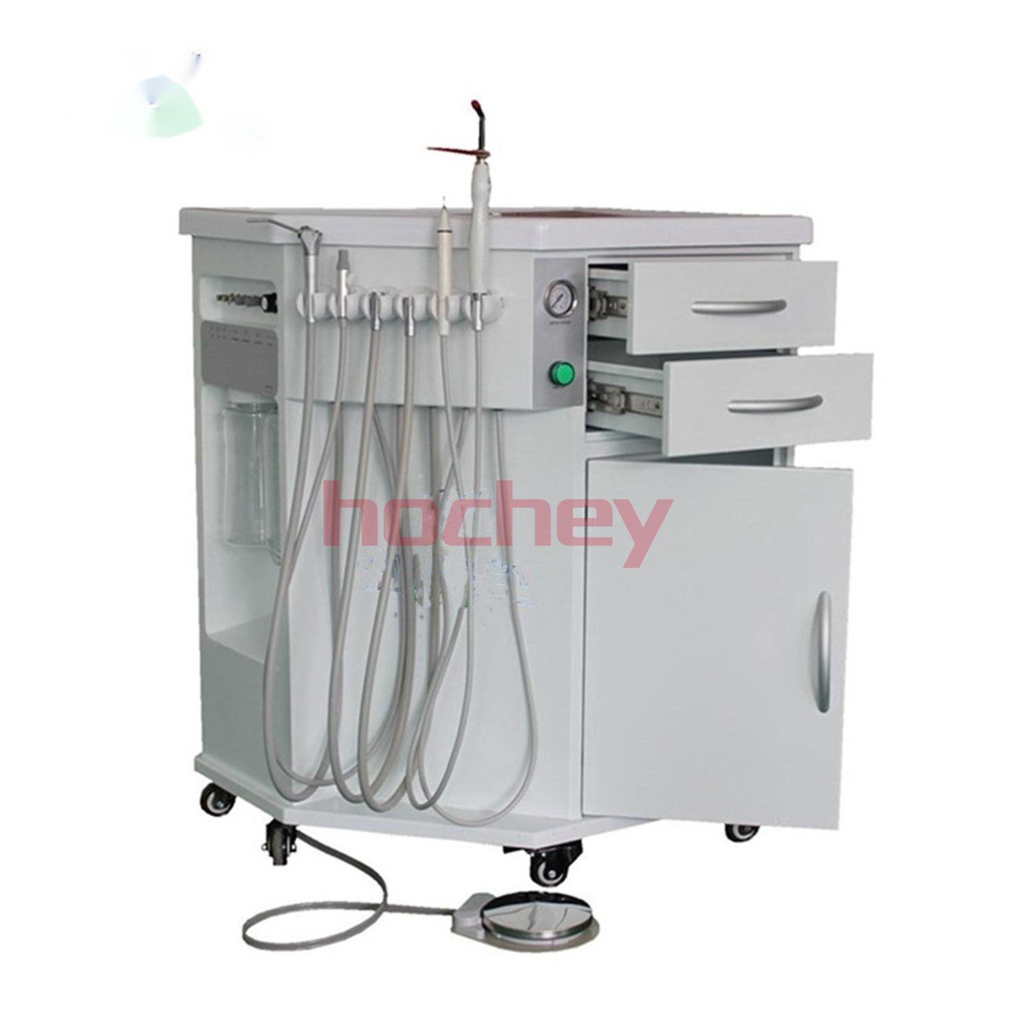 Hochey Medical Portable High Speed Handpiece Dentist Clinic Dental Unit Machine Suction Unit Scaler Unit