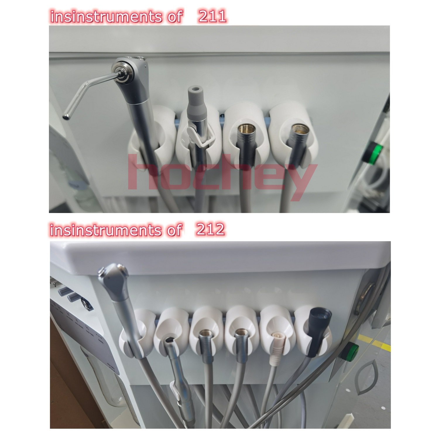 Hochey Medical Portable High Speed Handpiece Dentist Clinic Dental Unit Machine Suction Unit Scaler Unit