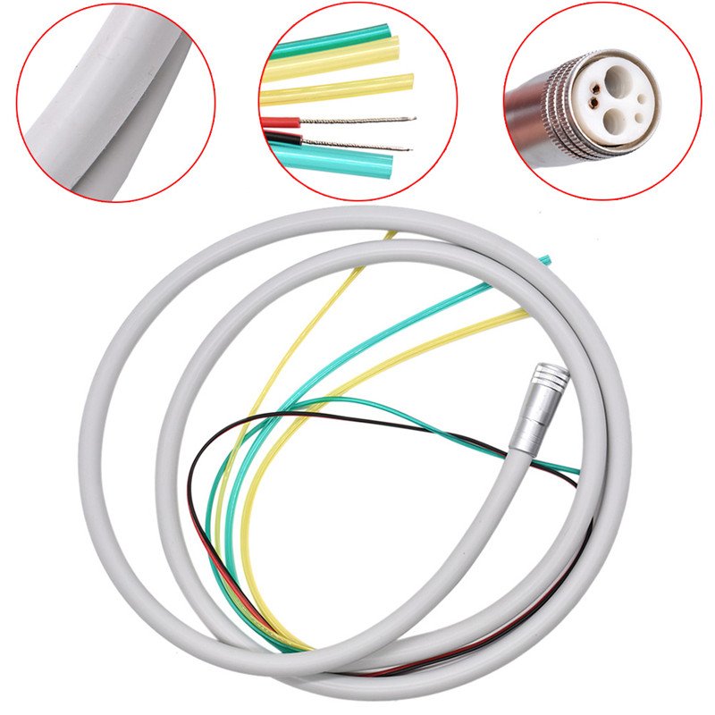 Cable for with holes Handpiece Dentist Tools Dental 6 Holes Silicone Tubing for Connector Hose Tubing