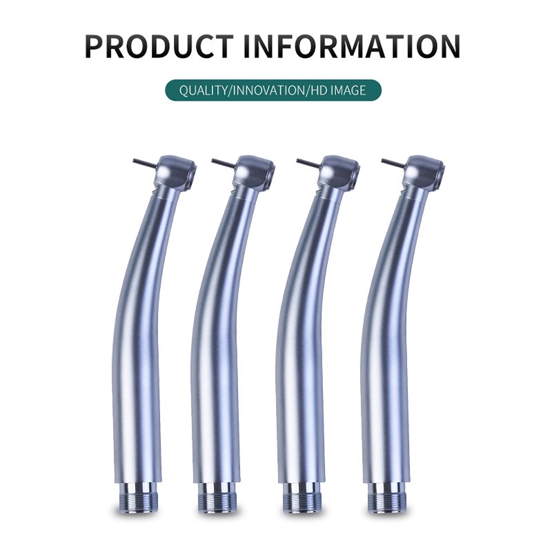 High Accuracy Portable Durable Single Way Water Spray Dental LED High Speed Handpiece With Push Button