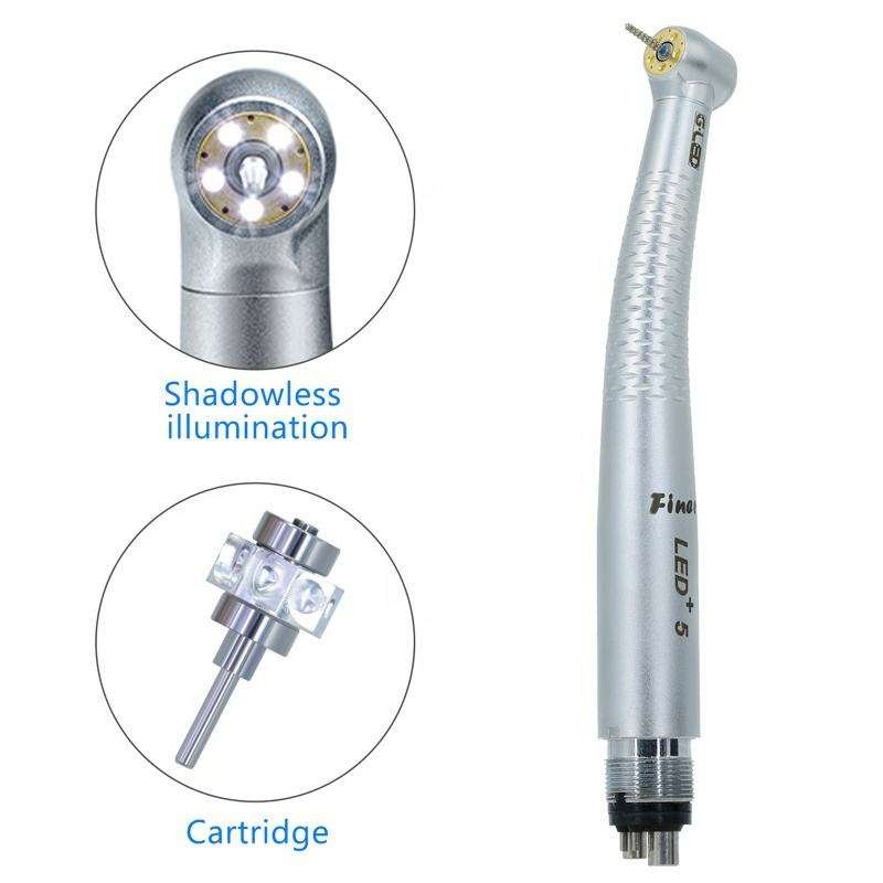 2023 Dental New Type Five-point Water Spray And Five-point Luminous Dental Handpiece