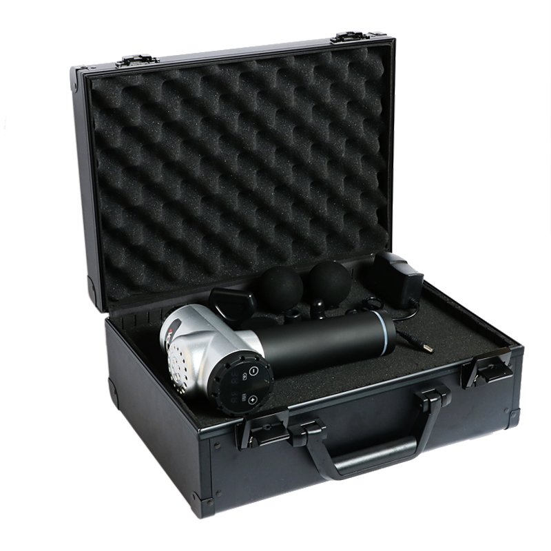 portable aluminum tool case with DIY foam instrument storage case anti-fall large trolley case for equipment factory directly