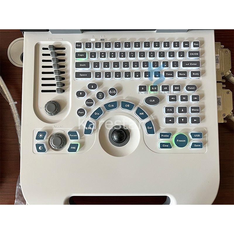 Karestar Portable Ultrasound Black and White Ultrasound Machine B/W Laptop Animal Medical Instrument Digital Scanner