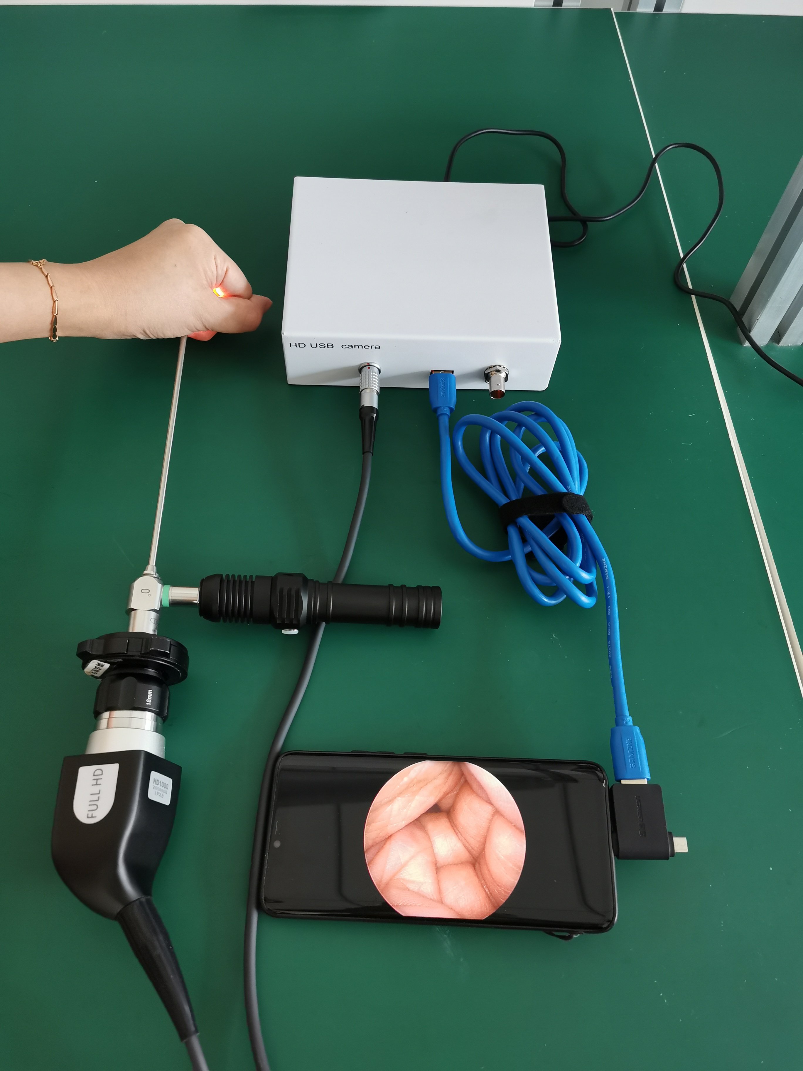 medical portable video laryngoscope price set for ent pediatric