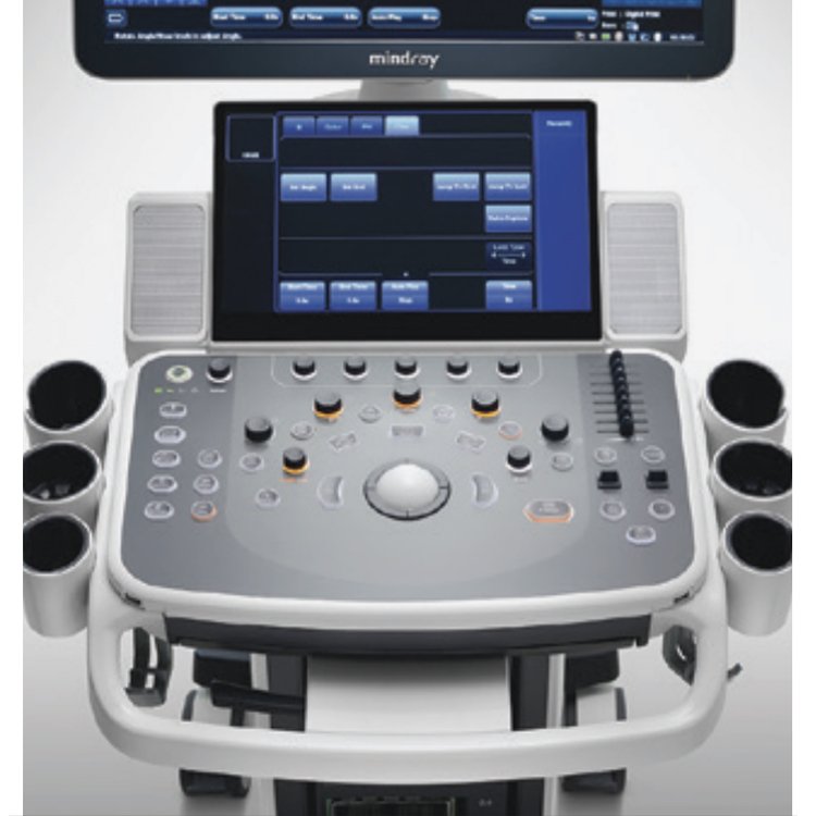 Mindray DC-70 USG Machine Medical Ultrasound Instruments Mindray DC 70 Ultrasound Machine with Trolley