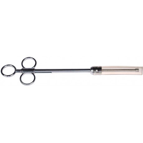 Balling Gun With Spring Clip Plastic Head Brass Veterinary Livestock Farmer Equipment mahersi