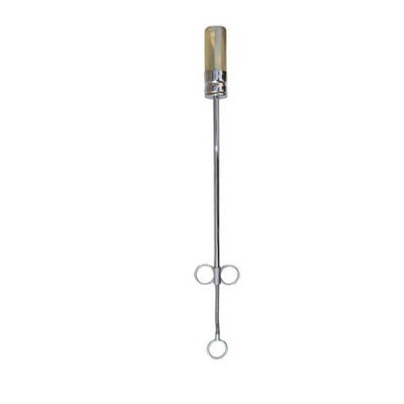 Balling Gun With Spring Clip Plastic Head Brass Veterinary Livestock Farmer Equipment mahersi