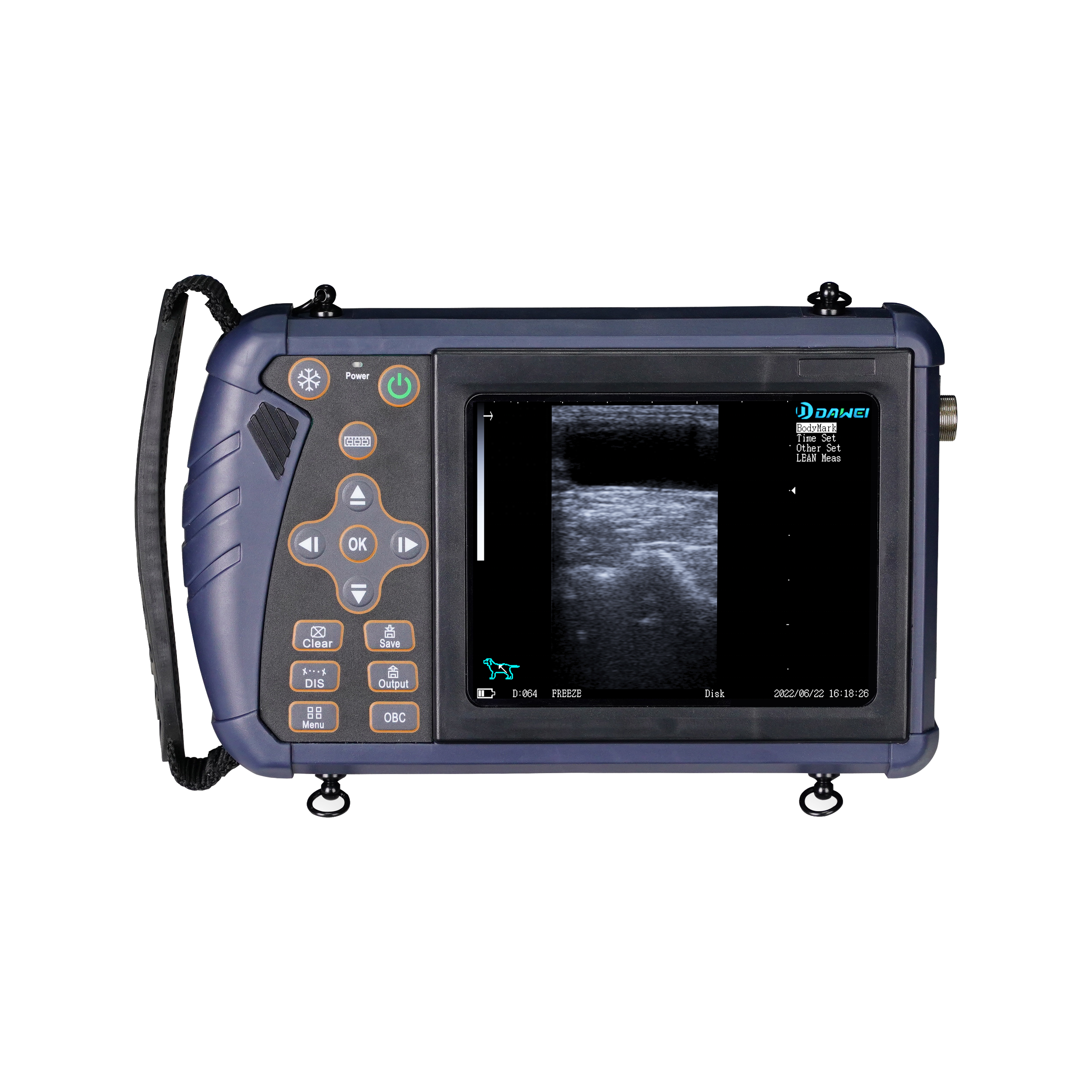 Dawei Veterinary Instrument S1 Handle Portable Lcd 5.6 Screen Digital B-Ultrasound Machine For Animals